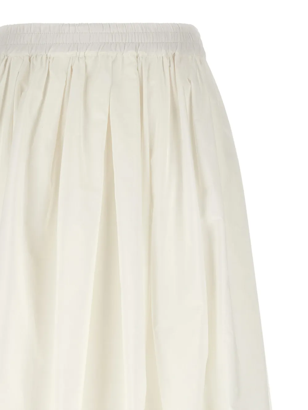  Weekend Max Mara Falda Larga Wkinuvole - Blanco 
