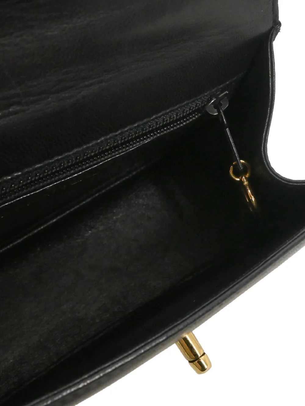 Chanel Pre-owned 1997 CC Turn-lock Tote Bag in Black, view 3