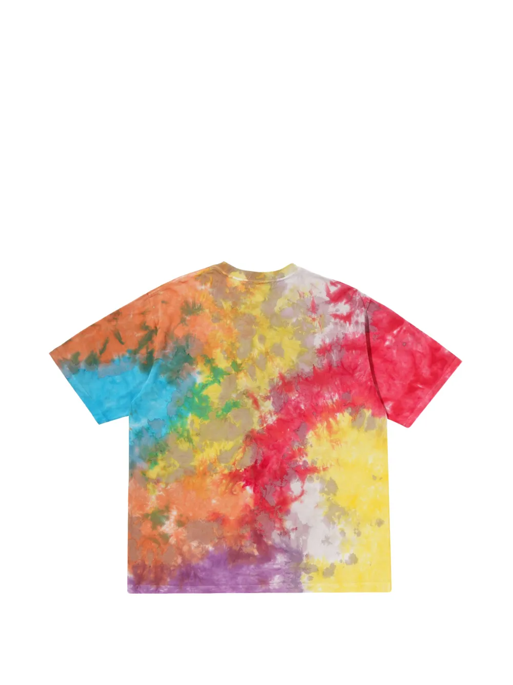 A BATHING APE T-shirt met logoprint Rood