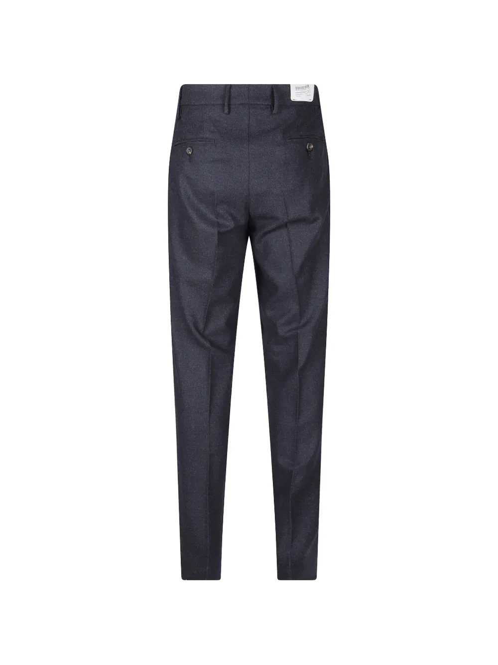 Eleventy pleated-front tailored trousers Blauw