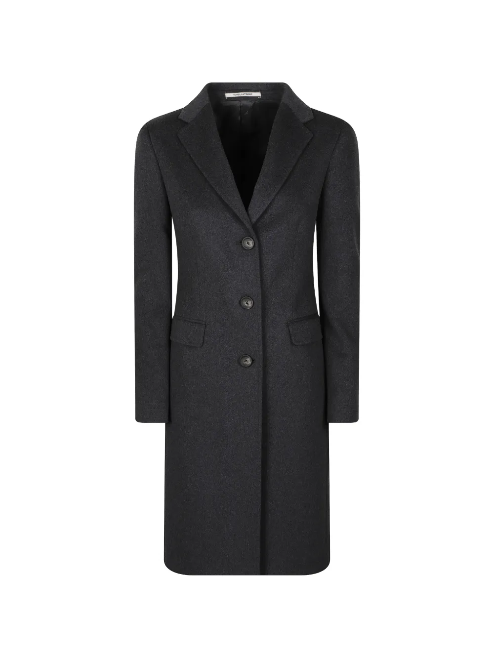 Tagliatore single-breasted notched-lapel coat - Grey