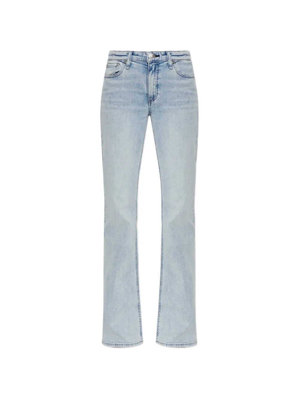 rag & bone faded-effect jeans - Blau