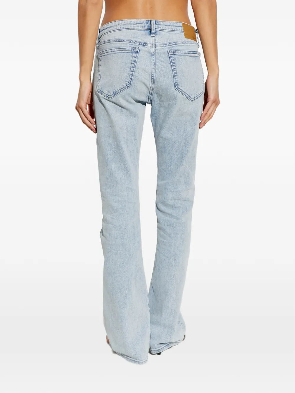 rag & bone Jeans met vervaagd effect Blauw