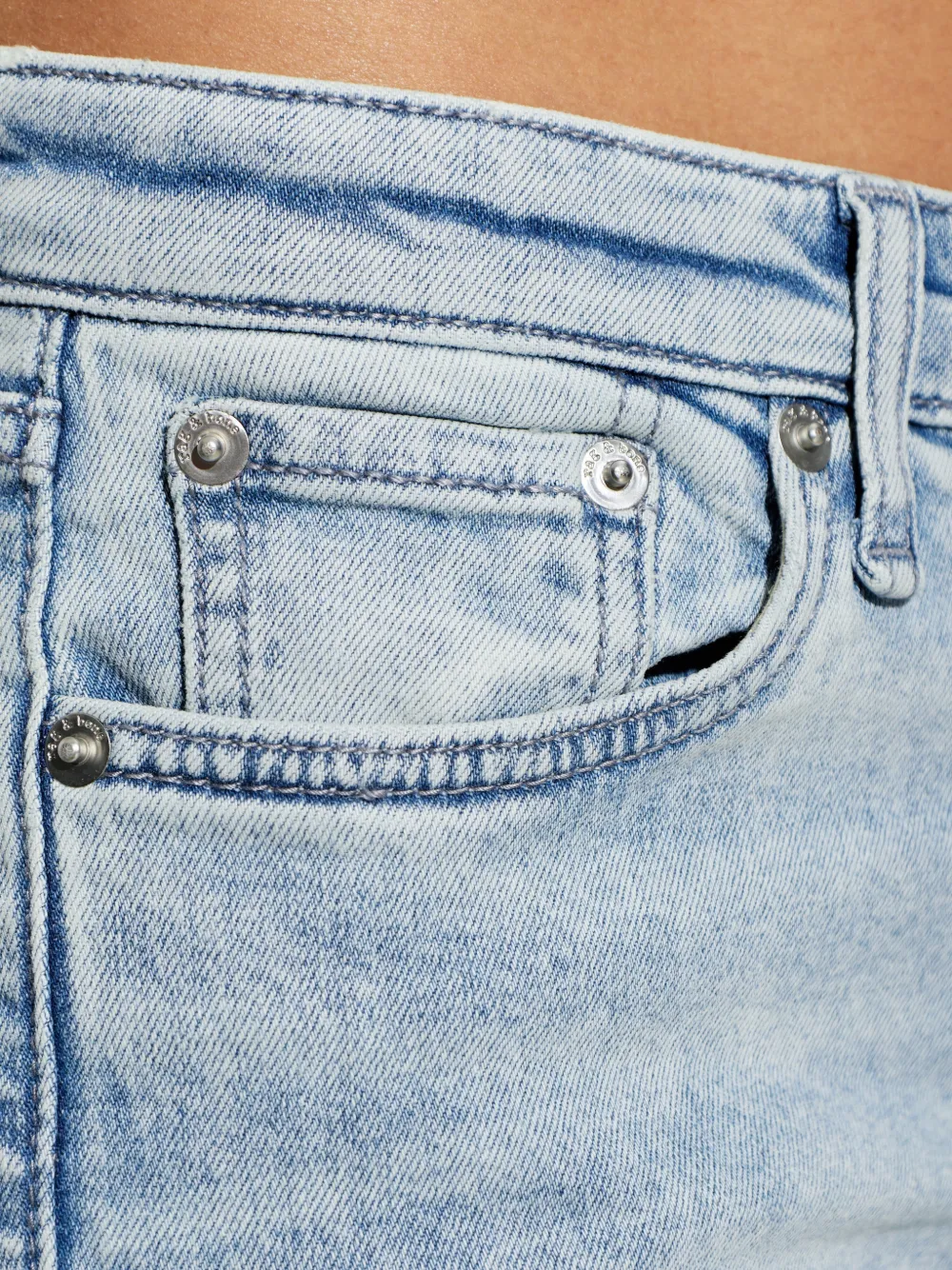 rag & bone Jeans met vervaagd effect Blauw