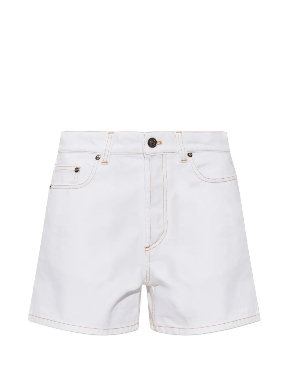 Versace Medusa logo-patch shorts - Weiß