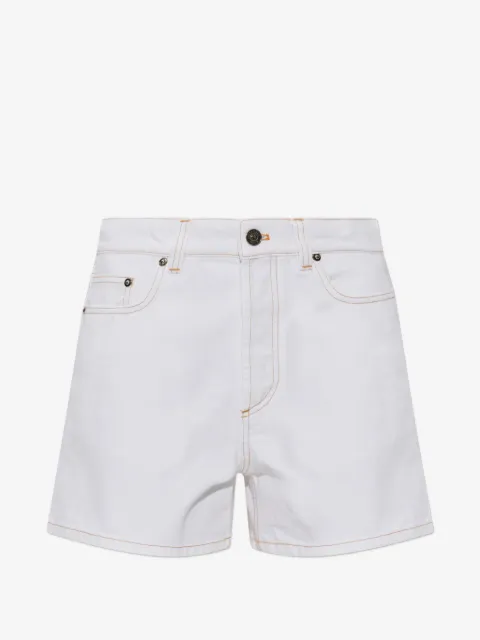 Versace Medusa logo-patch shorts