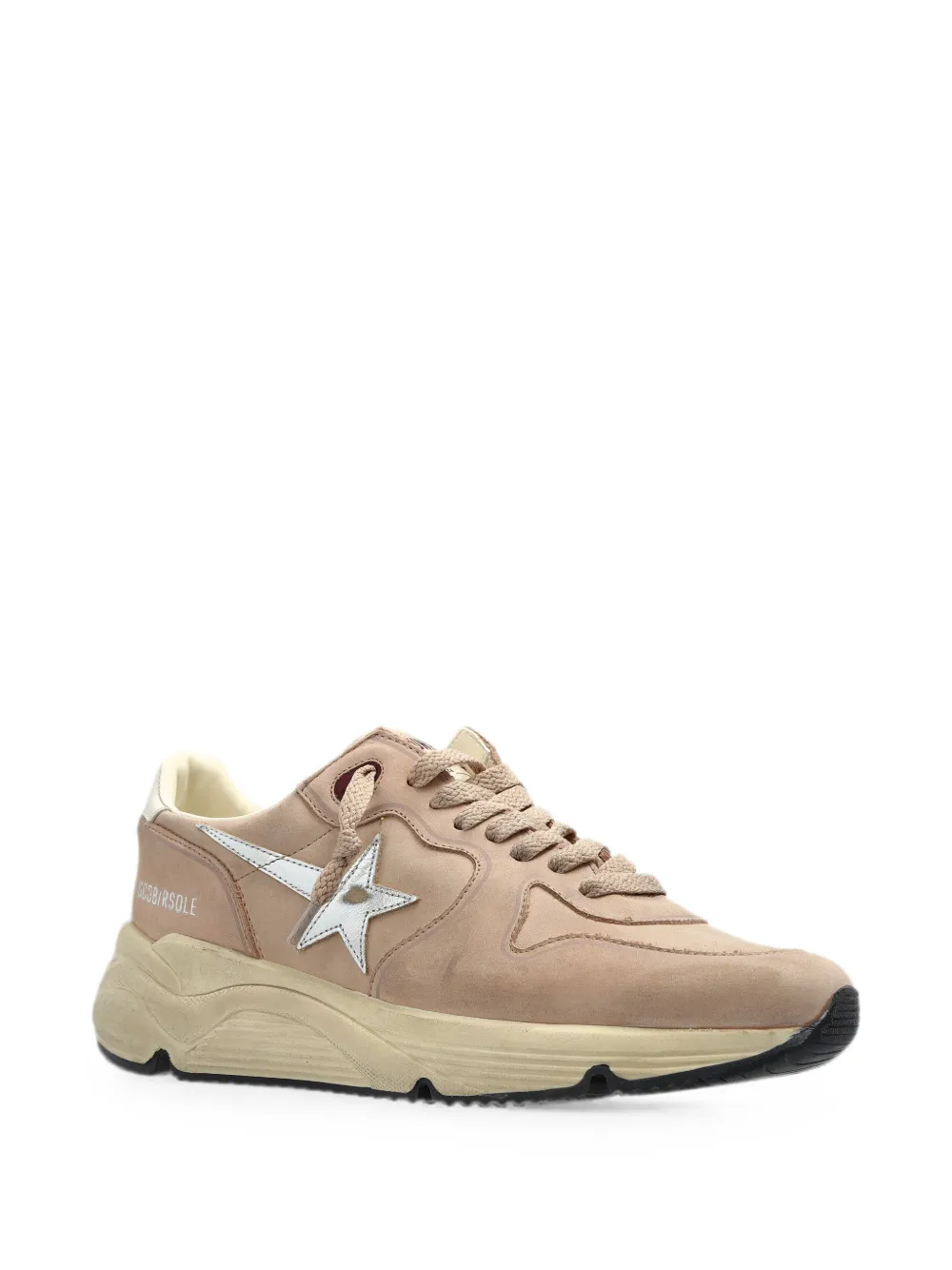 Golden Goose Running Sole star-patch sneakers Beige