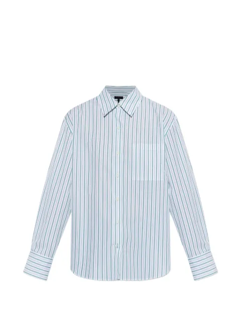 rag & bone striped-pattern shirt
