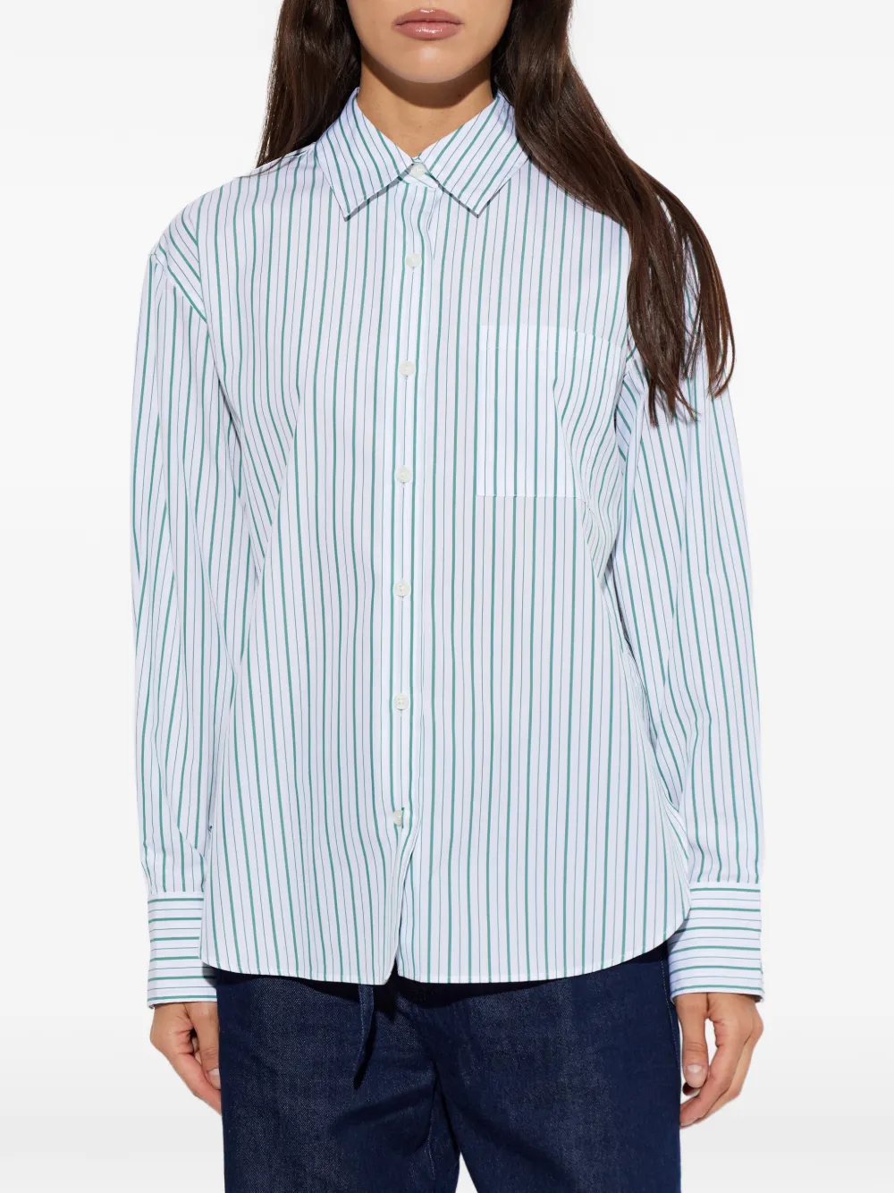  Rag & Bone Camicia A Righe - Bianco 