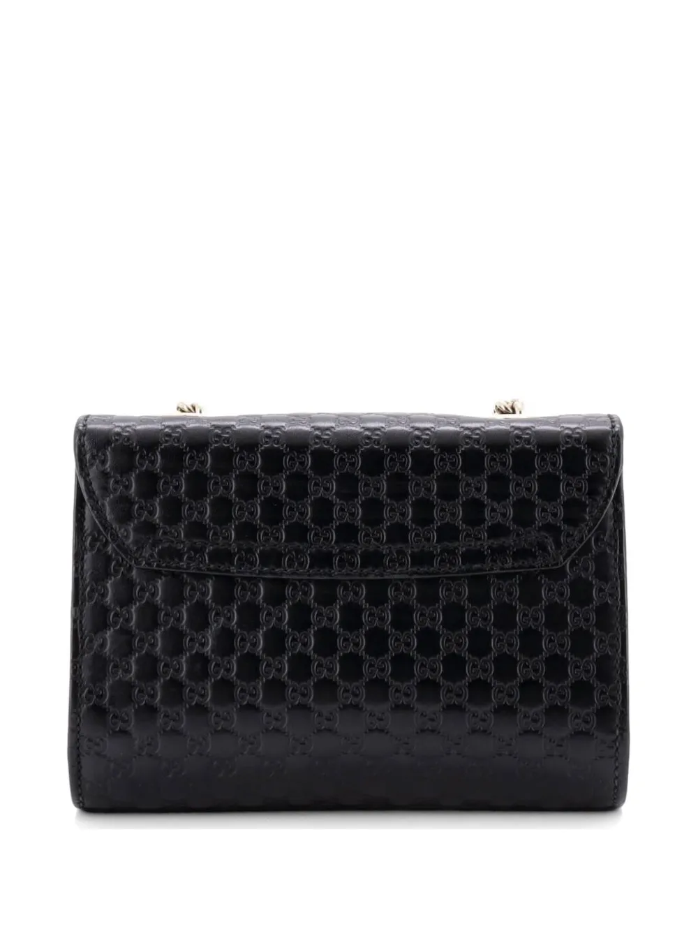 Gucci Pre-Owned Emily Chain Flap Bag Microguccissima Leather Mini