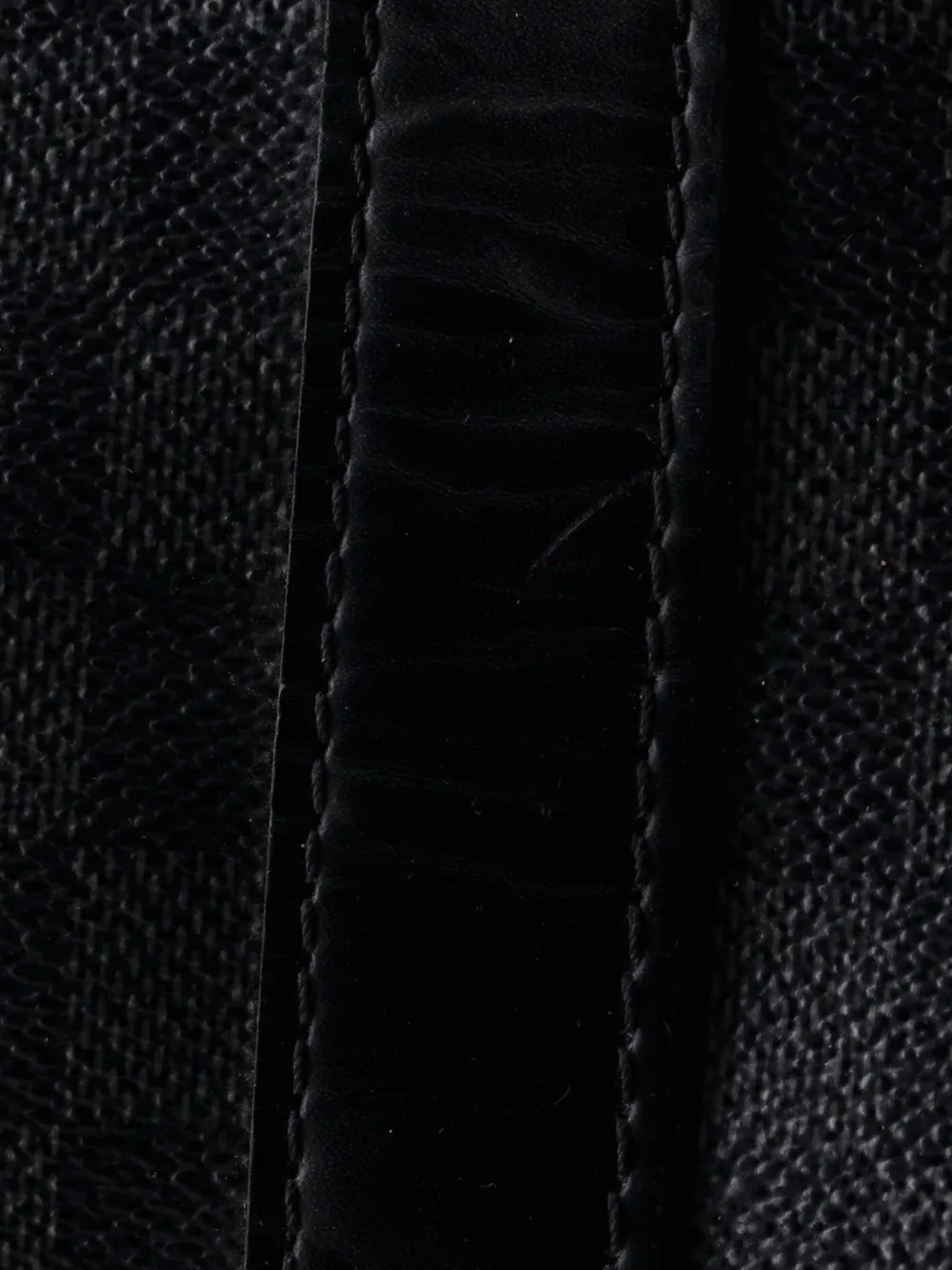 Louis Vuitton Pre-owned Keepall Bandouliere Bag Damier Graphite 55 Travel Bag in Black, view 4