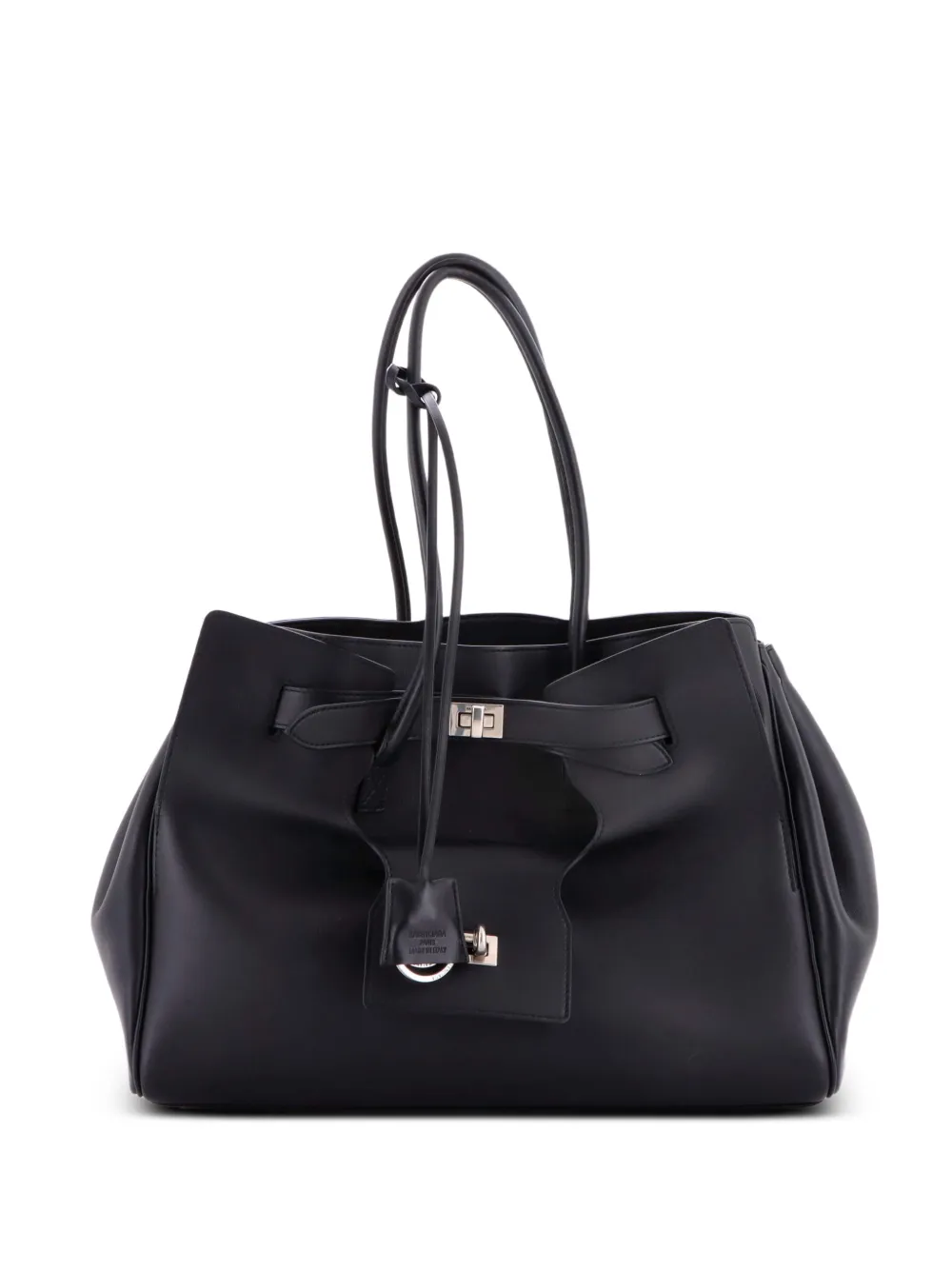 Balenciaga Pre-Owned Bel Air Carry All Bag Leather Medium tote bag - Black