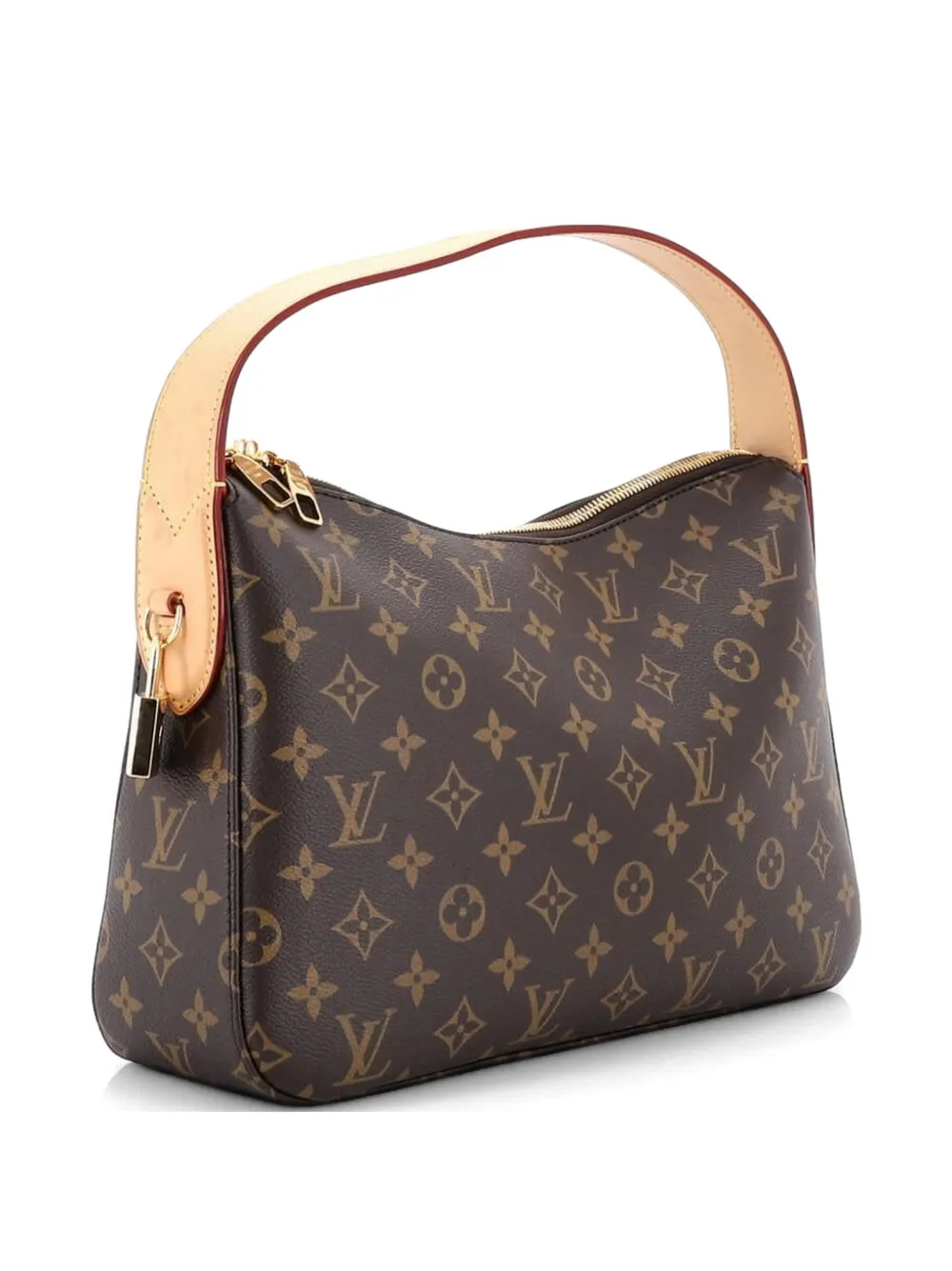 Louis Vuitton Pre-Owned Slouchy NM Handbag Monogram Canvas PM shoulder bag - Braun