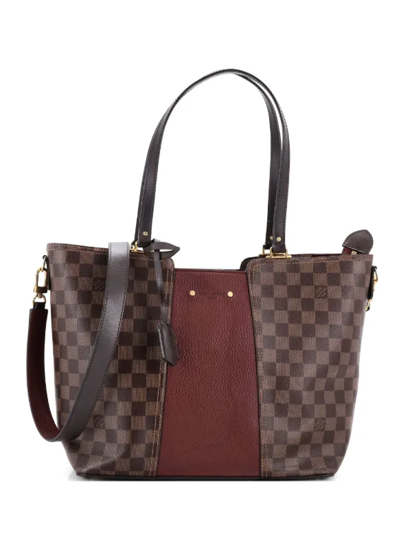 Louis Vuitton Pre-Owned ジャージー ハンドバッグ ダミエ＆レザー 