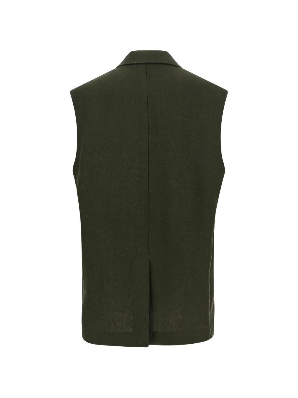 Max Mara Aia gilet met dubbele rij knopen Groen