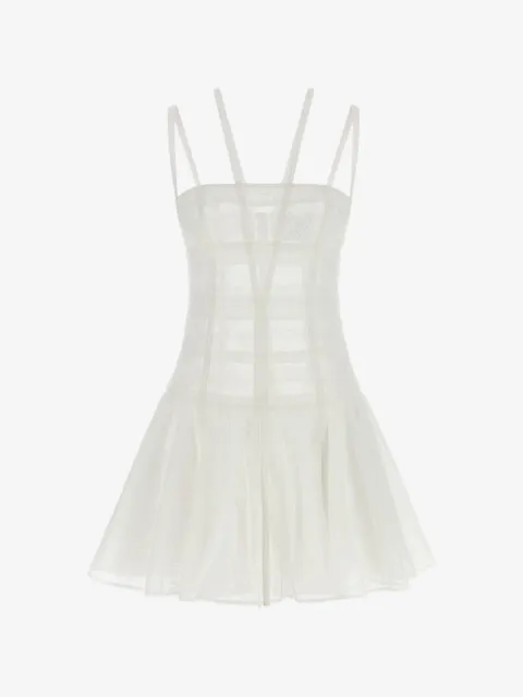 Giovanni Bedin vestido corto Chantilly