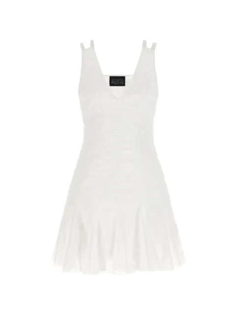 Giovanni Bedin smock-effect pleated mini dress