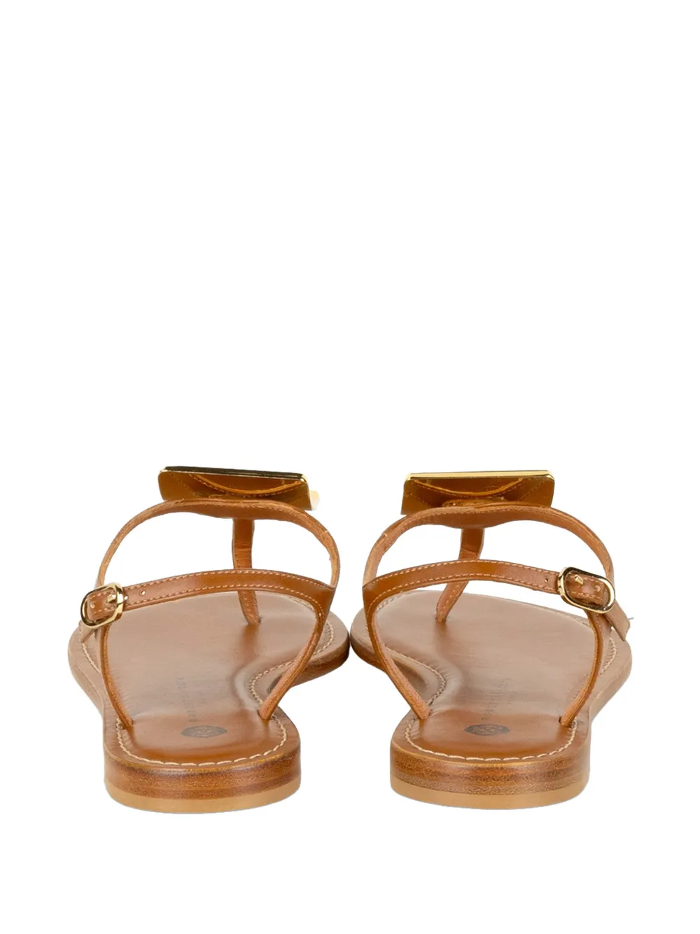 Roberto Festa plaque-detail flat sandals Bruin