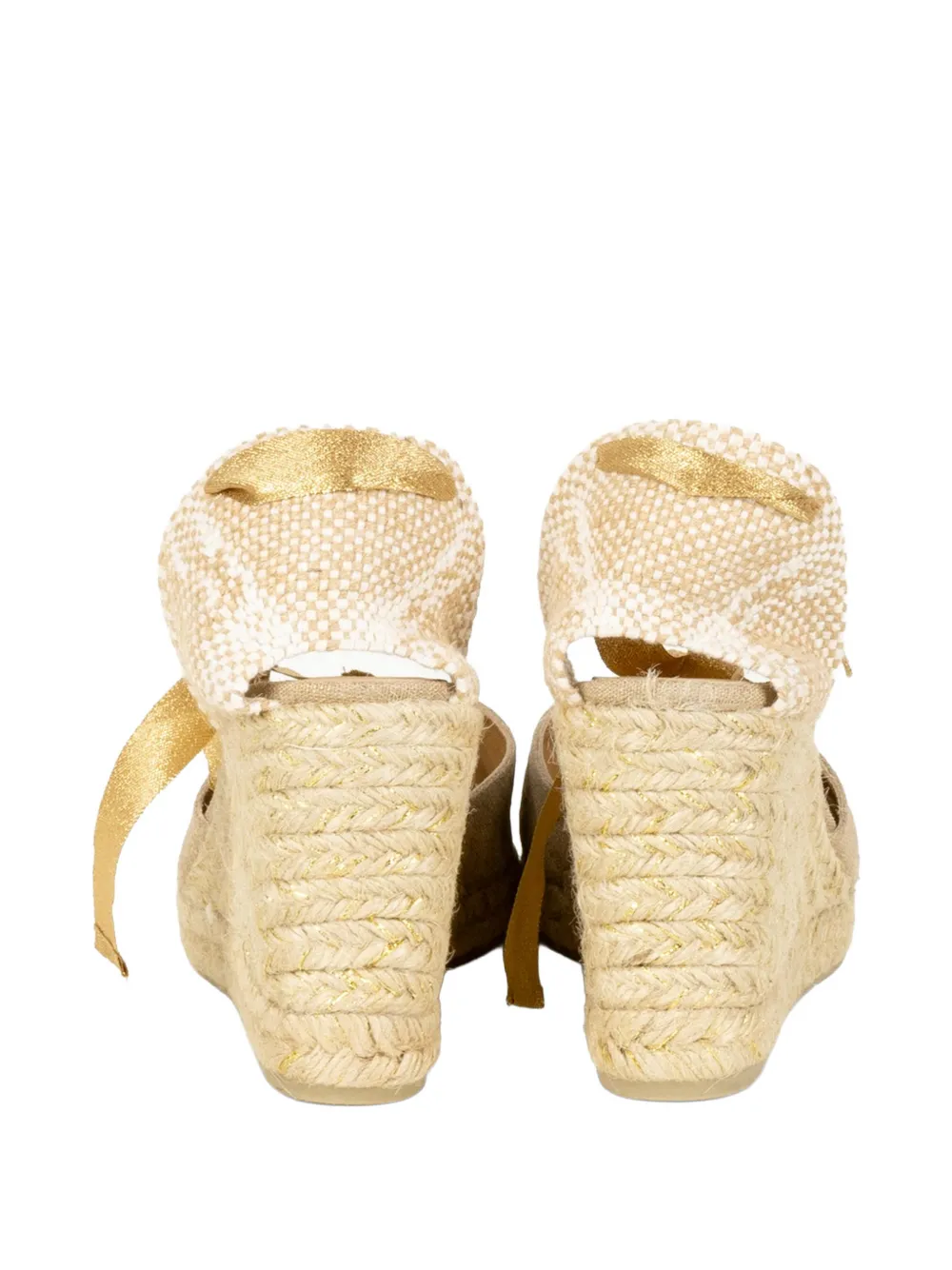Castañer Carina espadrilles met ha Beige