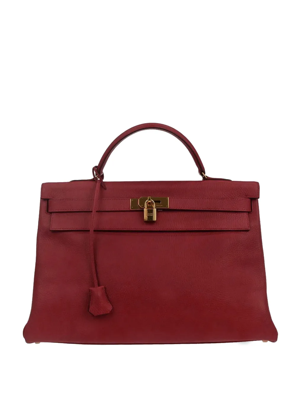 Hermès Pre-Owned 1999 40 Kelly Retourne tote bag - Rosso