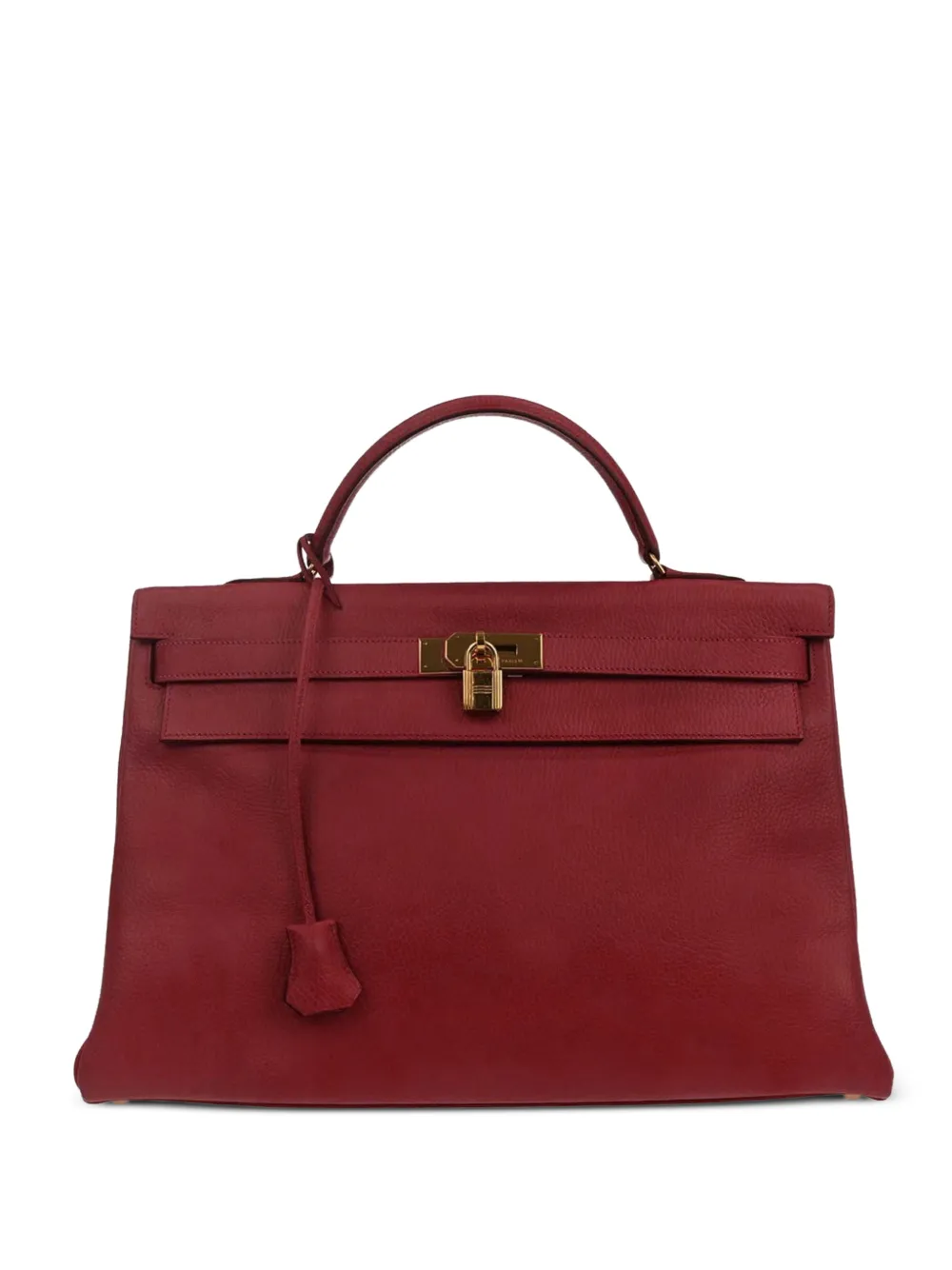 Hermès Pre-Owned 1999 40 Kelly Retourne tote bag - Rosso