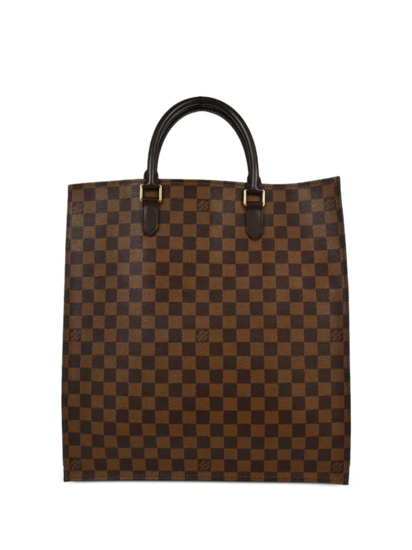Louis Vuitton Pre-owned 2012 Sac Plat Monogram Tote Bag in Brown