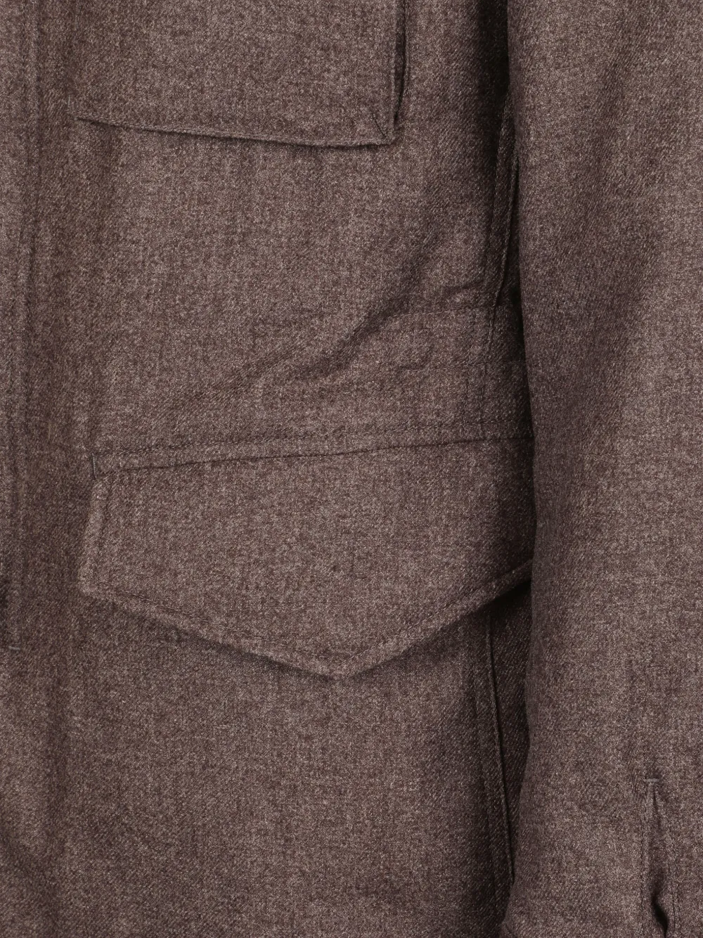 Eleventy hooded multi-pocket jacket Bruin