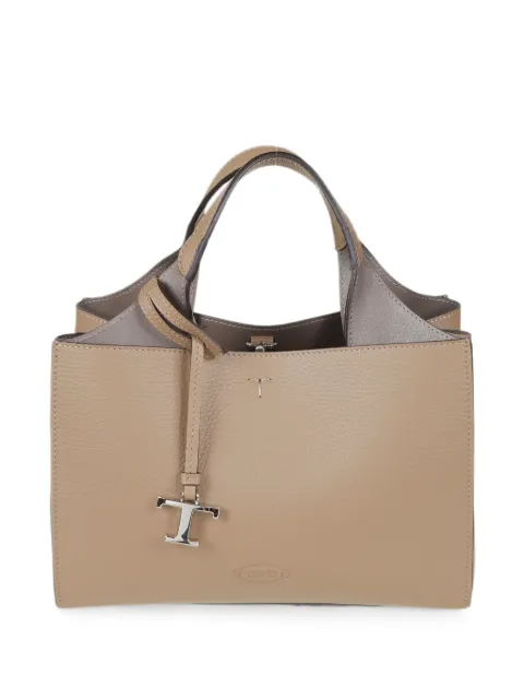 Tod's T Timeless grained handbag