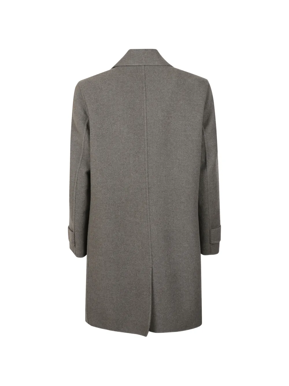 Eleventy button-up patch-pocket coat Grijs