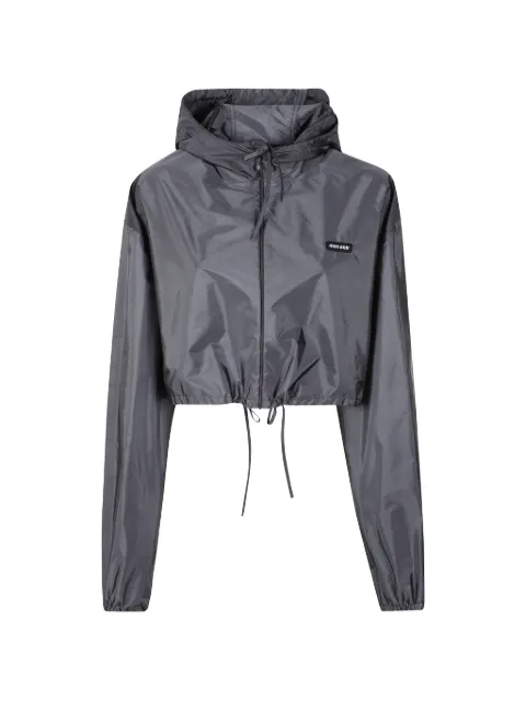 Miu Miu technical fabric windbreaker