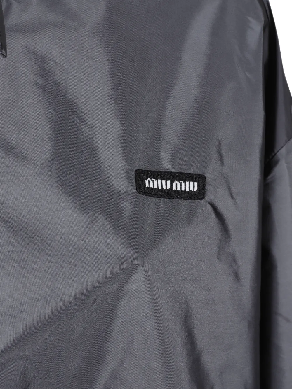 Miu Technisch windjack Grijs