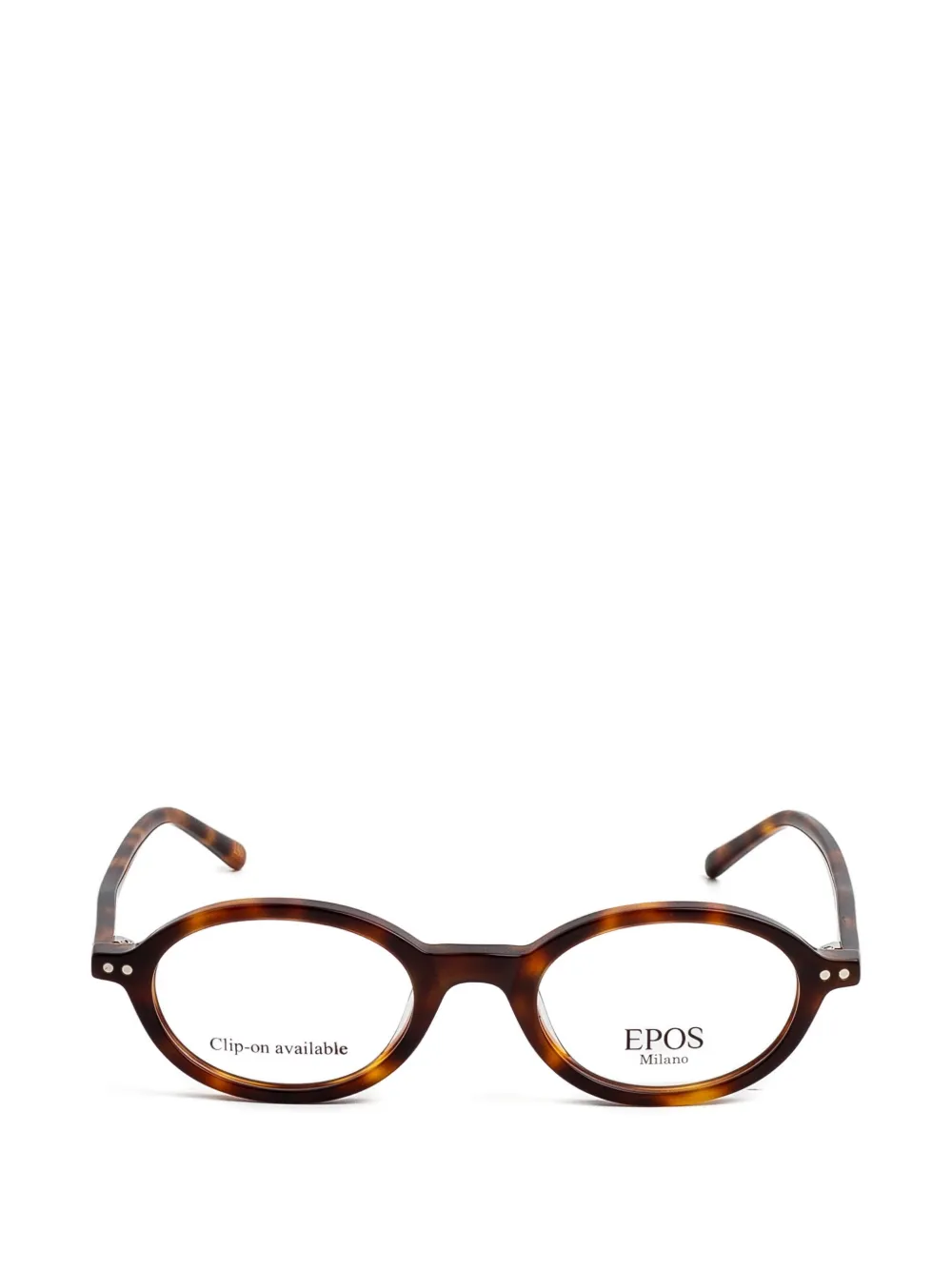 Epos Zoe tortoiseshell-effect glasses - Marrone