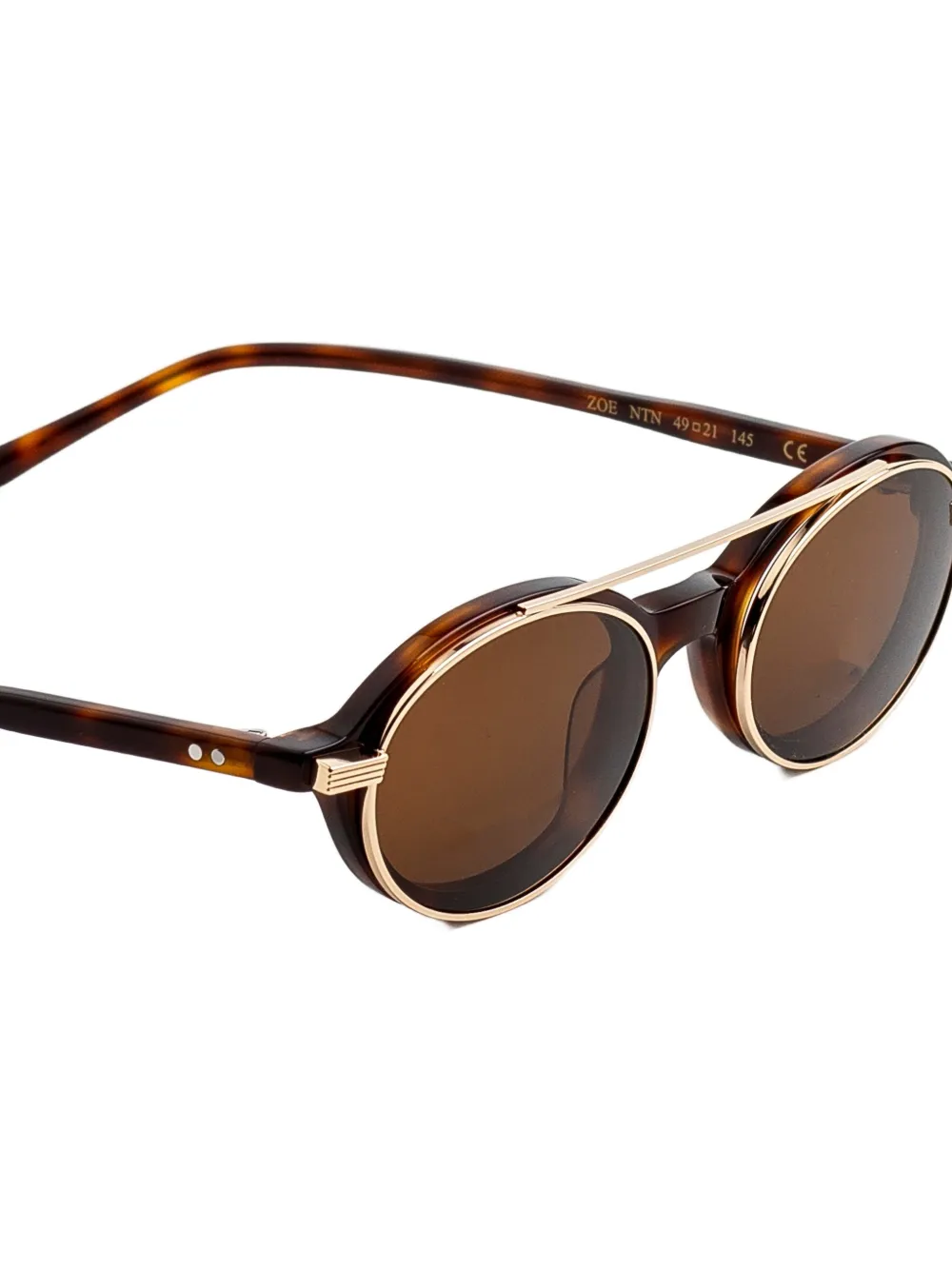 Epos Zoe bril met schildpadschild-effect Bruin