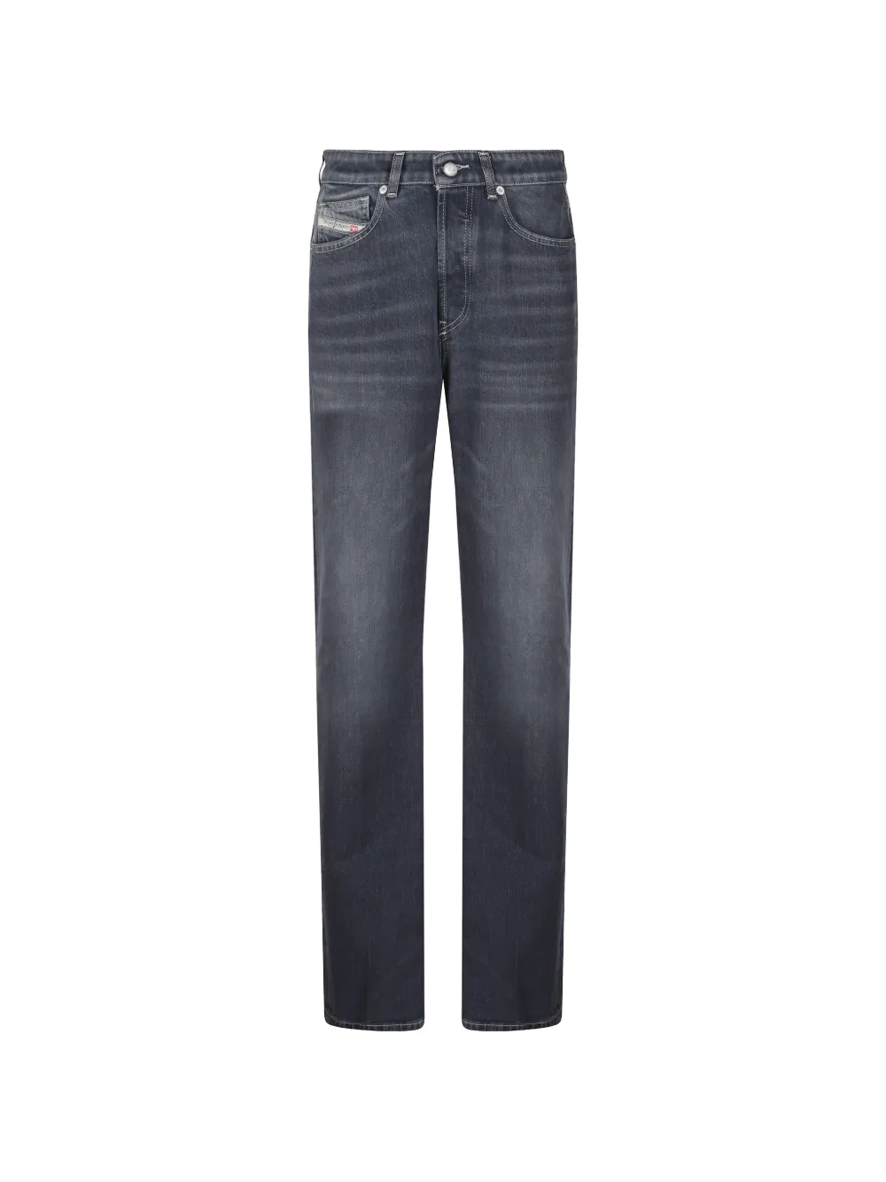 Diesel regular jeans high waist 1971 D-Sent - Blau