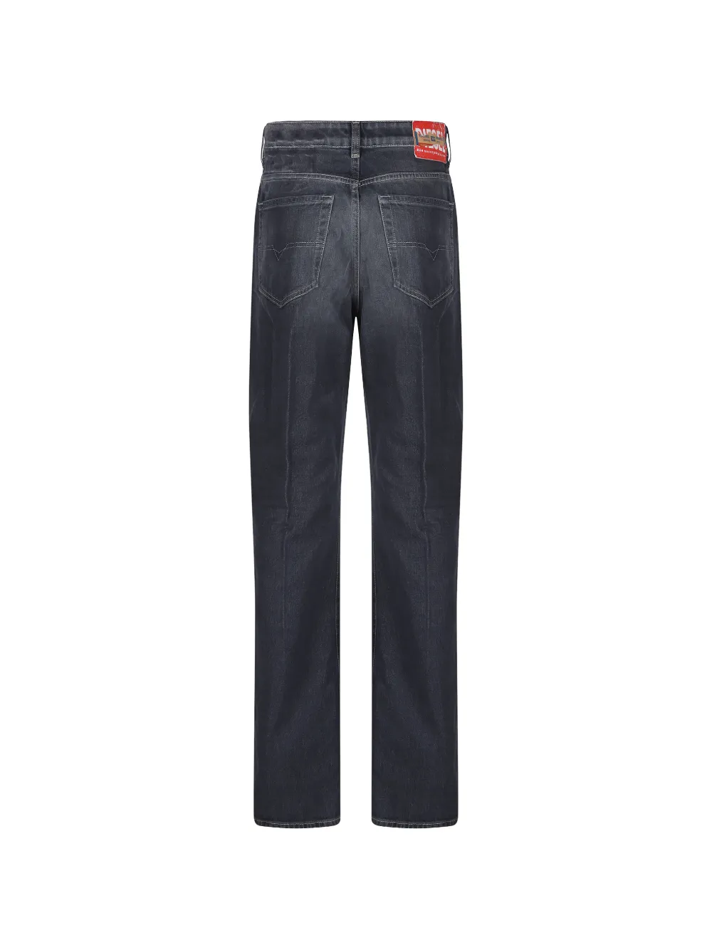 Diesel 1971 D-Sent high-waist jeans Blauw
