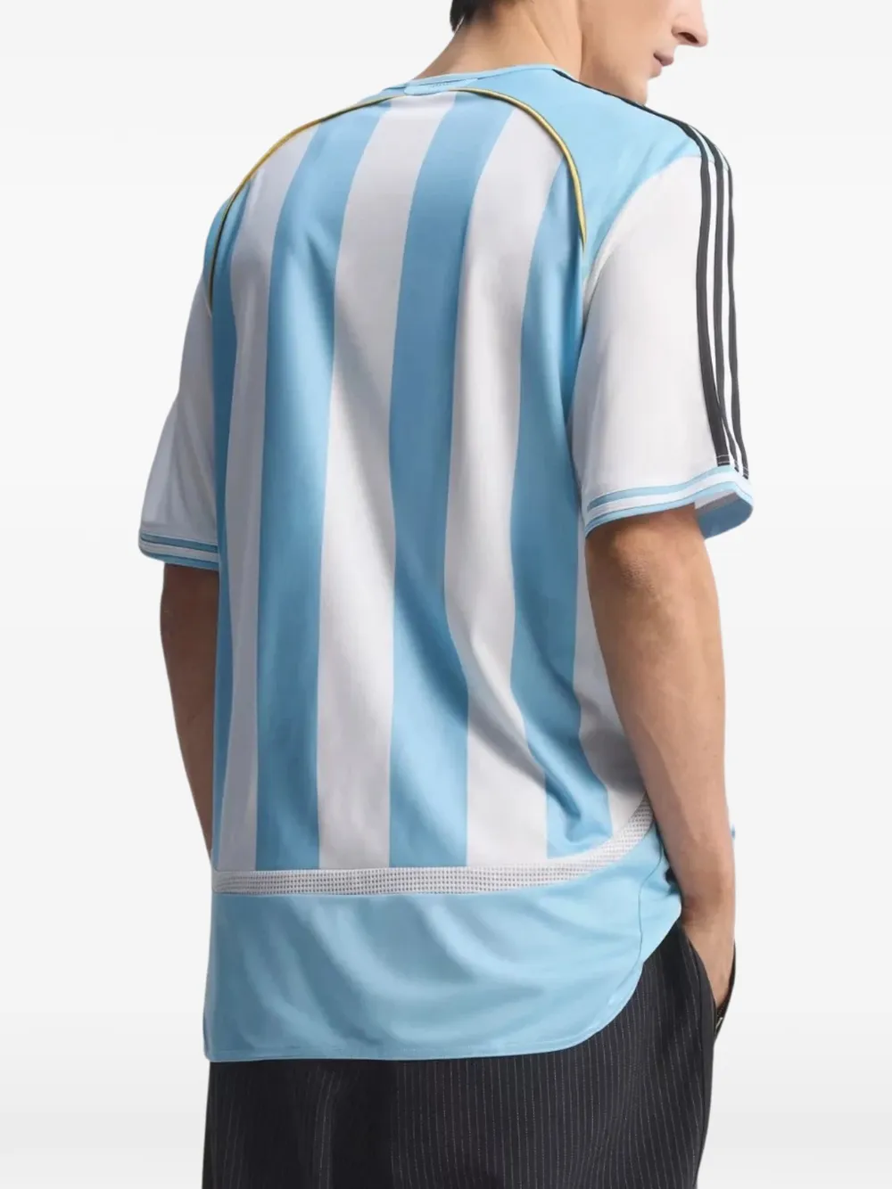 adidas Argentina Home jersey T-shirt 2006 Blauw