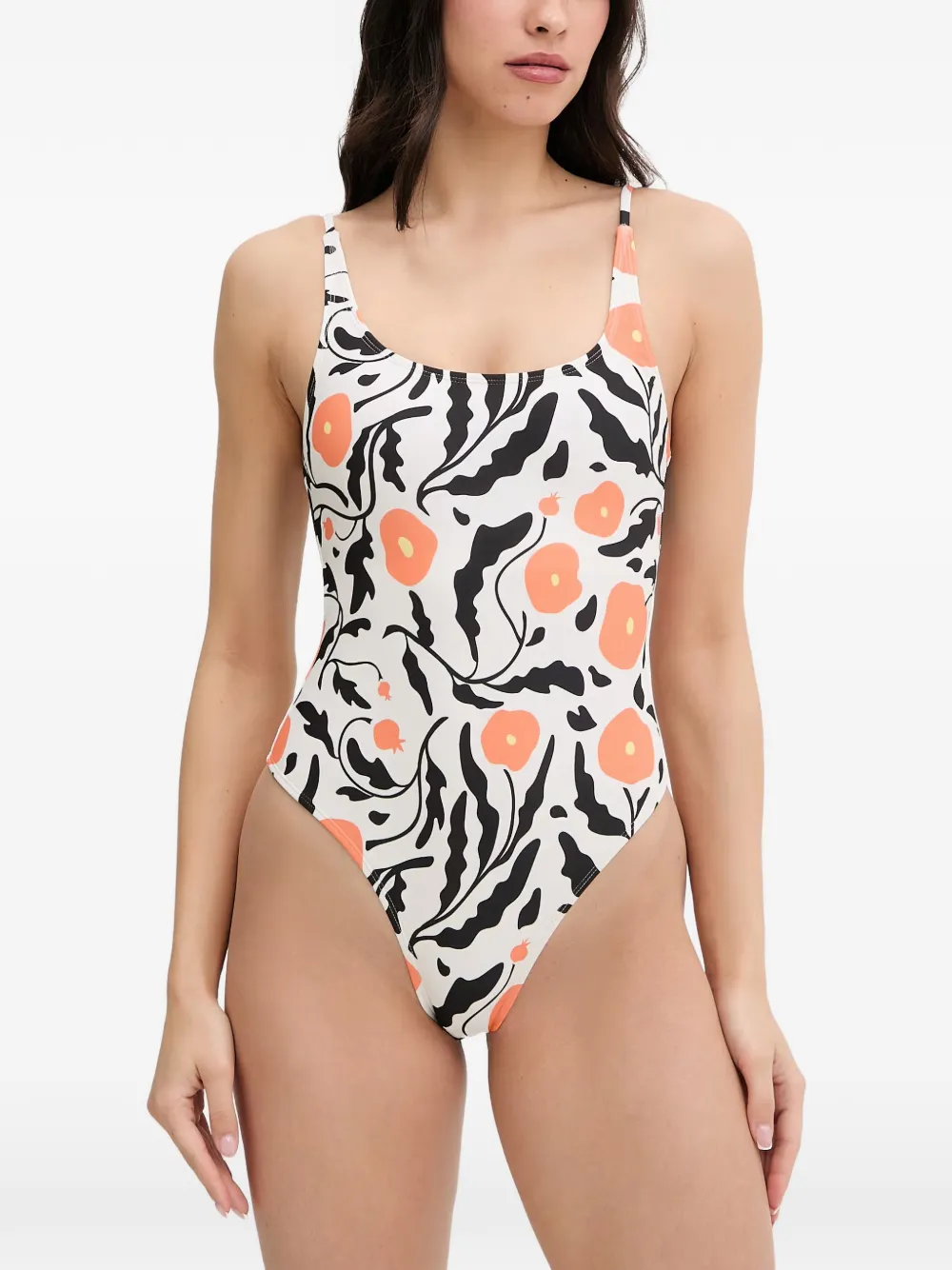 Hurley floral-print swimsuit