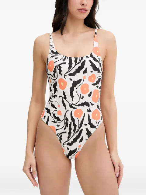 Hurley floral-print swimsuit