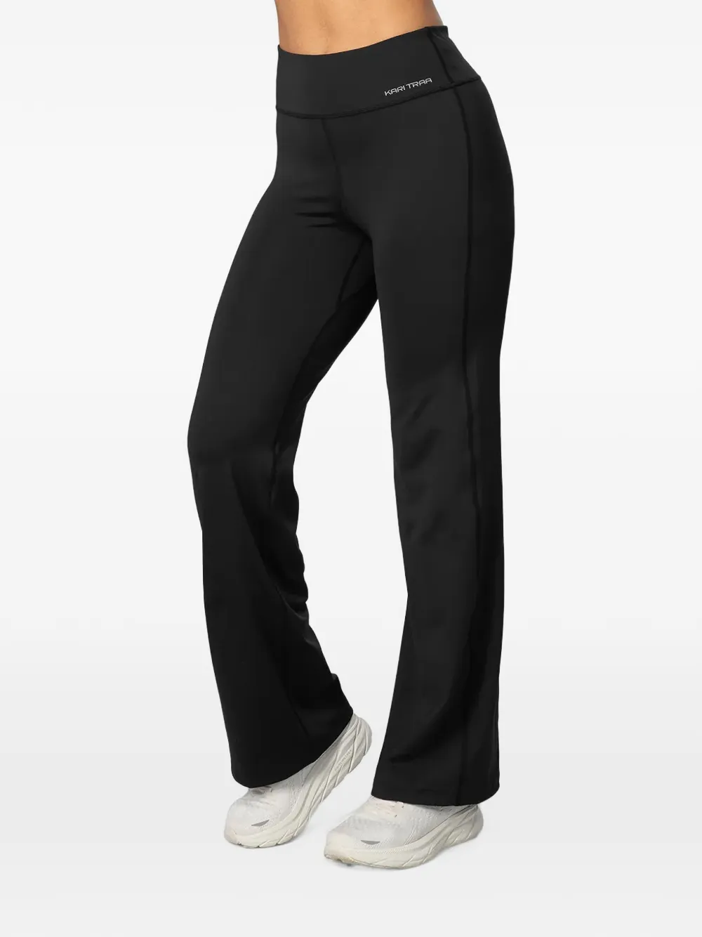Kari Traa legging Ava évasé à logo imprimé - Noir