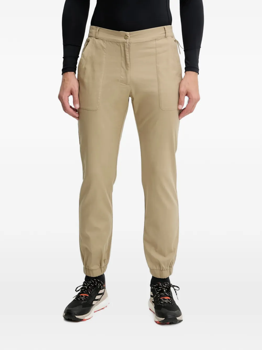 Viking elasticated-cuff track pants