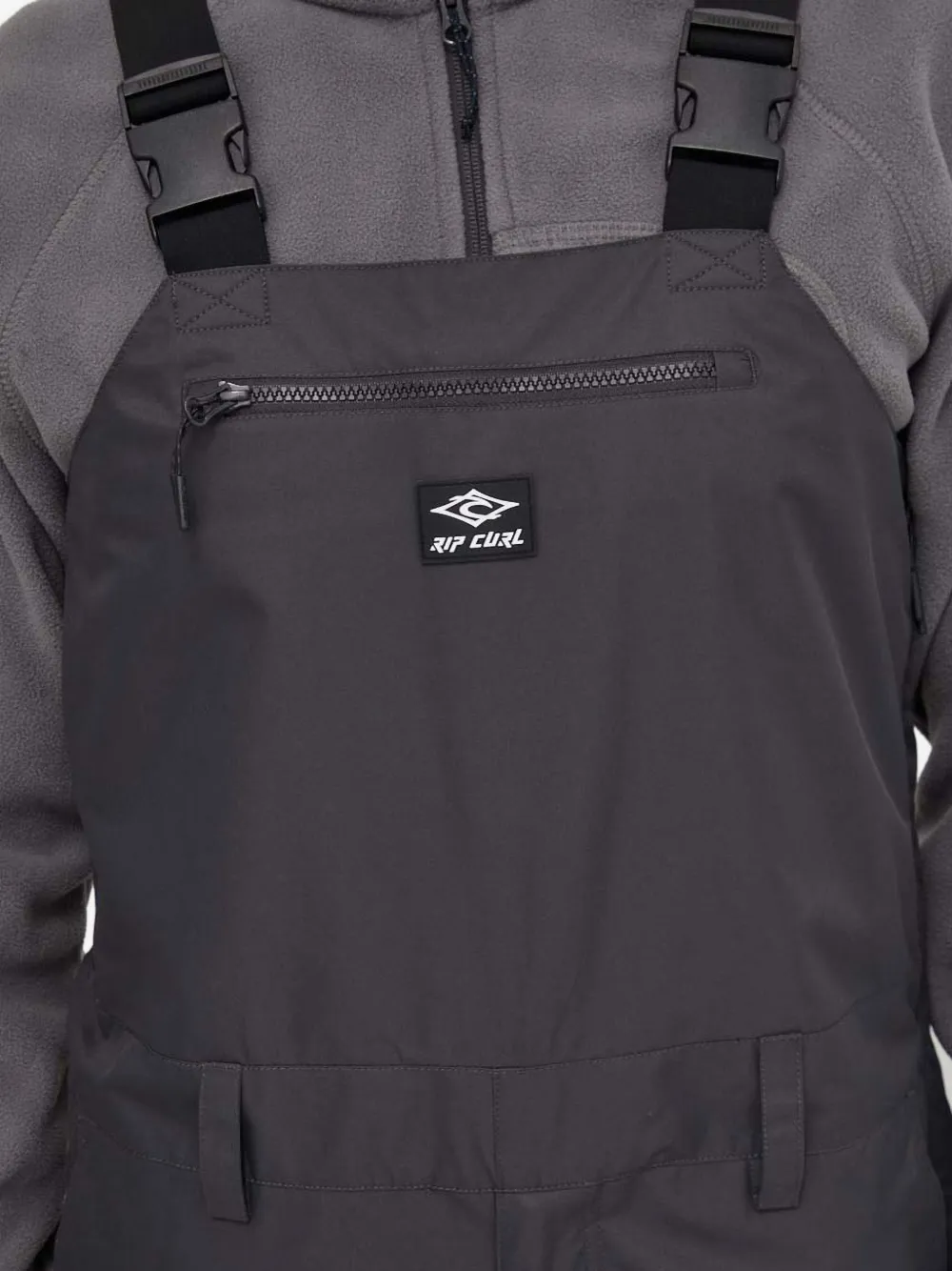Rip Curl Taipan sneeuwslabbetje met logopatch Grijs