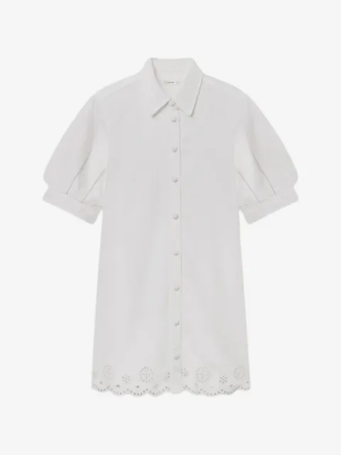 FRAME vestido corto Eyelet Play