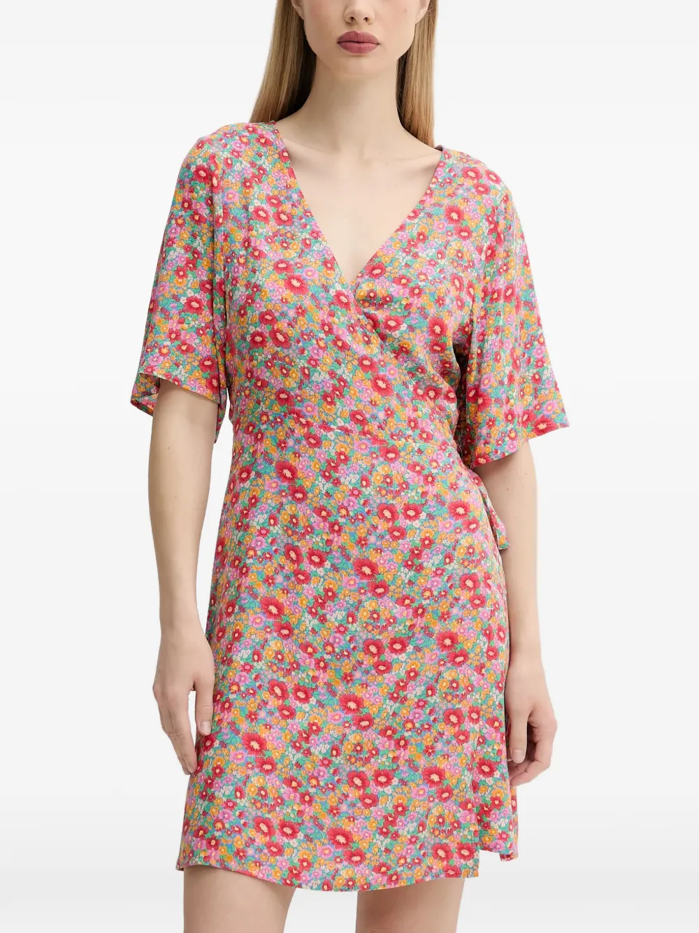 Rip Curl Las Dalias Ditsy mini-jurk met bloemen-print Roze