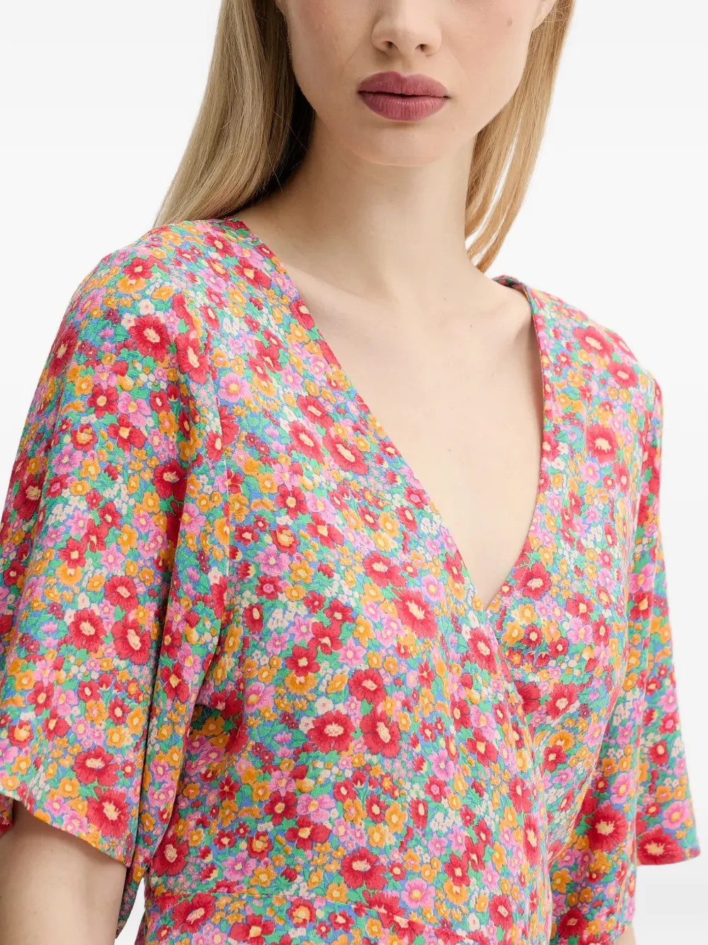 Rip Curl Las Dalias Ditsy mini-jurk met bloemen-print Roze