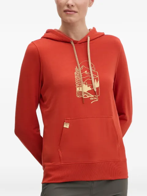 Viking Panaka graphic-print drawstring hoodie