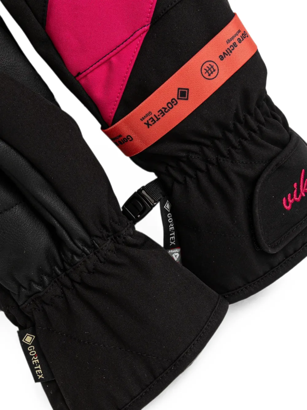 Viking Gore-Tex wanten met geborduurd logo Zwart