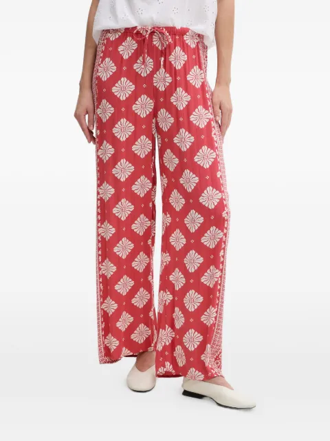 Rip Curl floral-print drawstring trousers