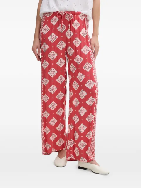 Rip Curl Ventura floral-print drawstring palazzo pants