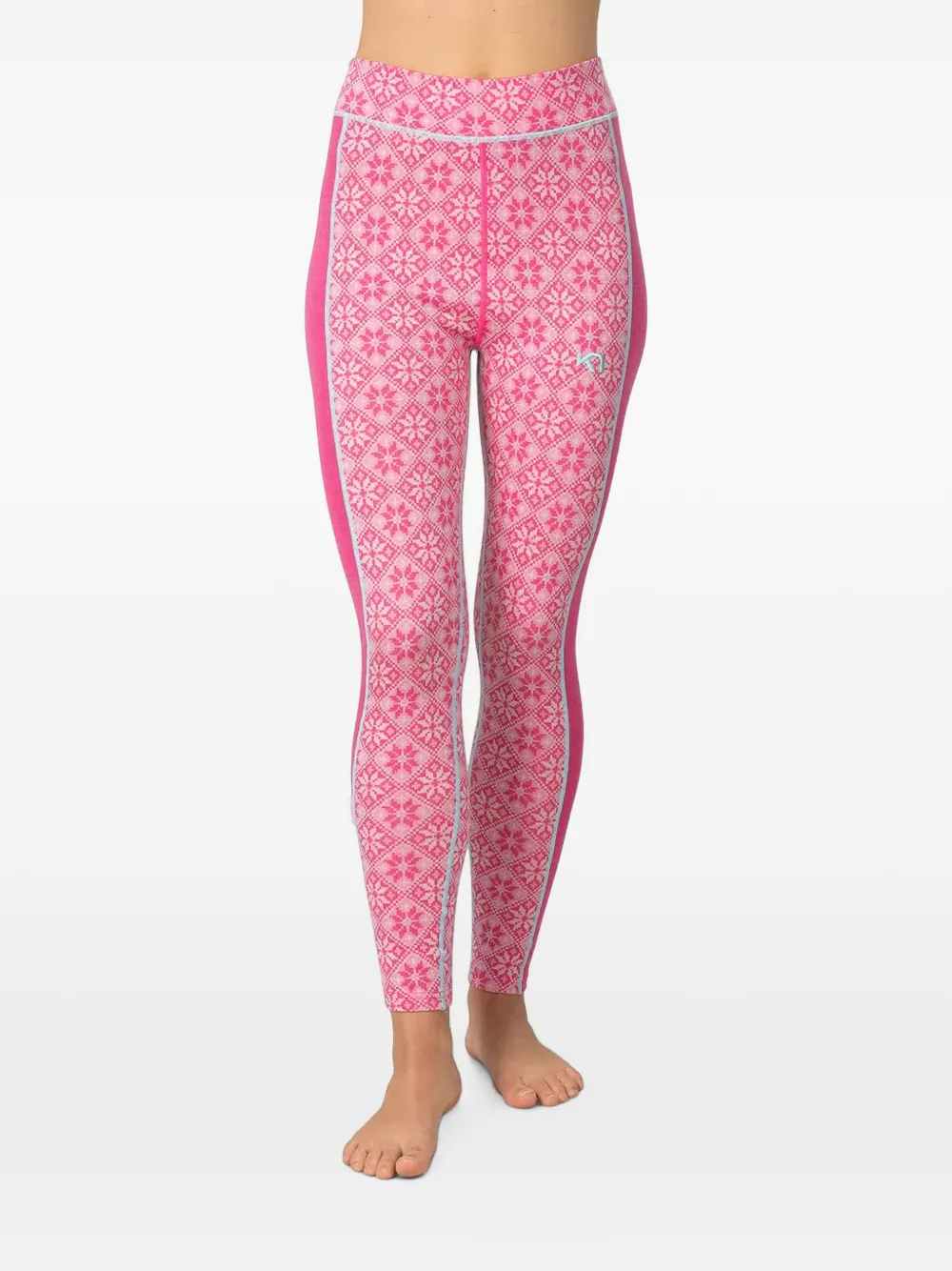 Kari Traa Rose fair-isle base layer leggings