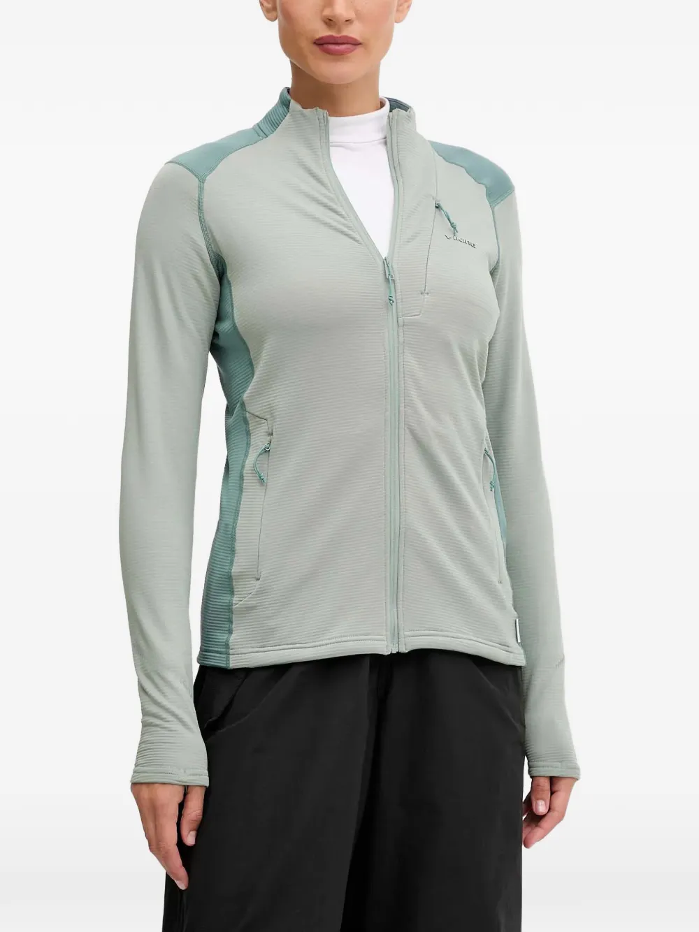 Viking Birger Lady zip-up panelled track jacket - Grün